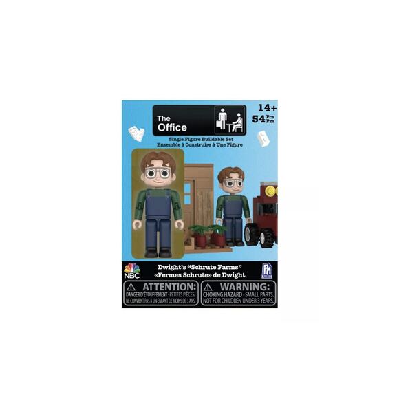 The Office Show Dwight Schrute‎ Farms Buildable Set Single Figure - PhatMojo - Picture 1 of 3